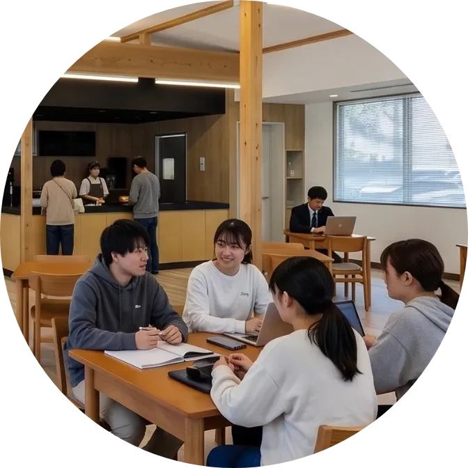 つながる