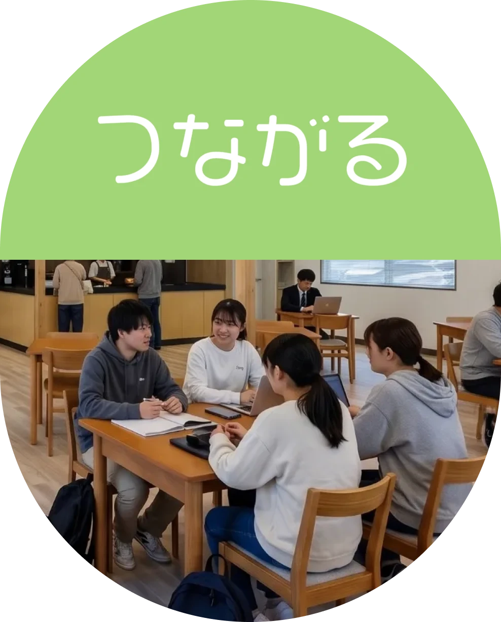 つながる
