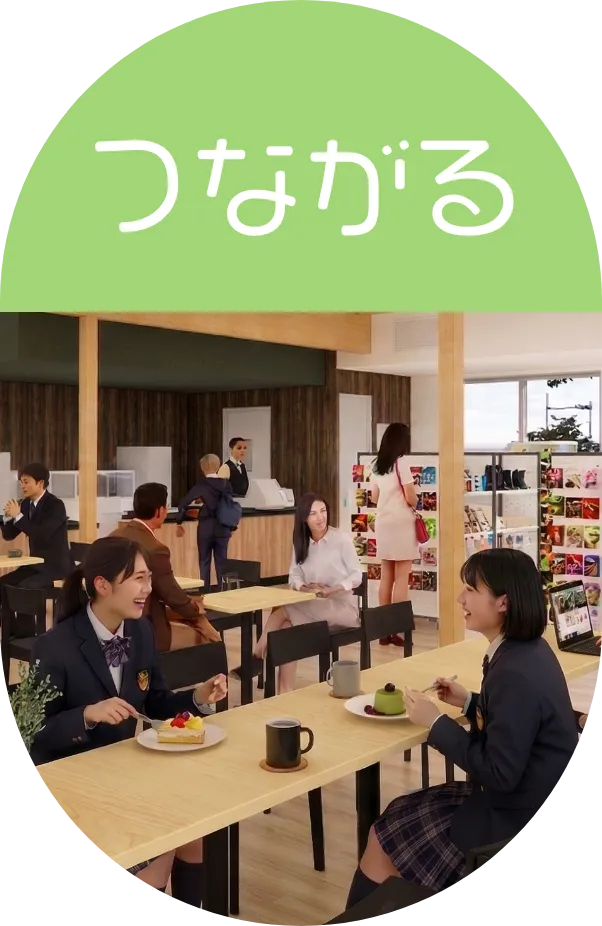 つながる
